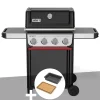 Barbecue à gaz Spirit E-410 + Bac et planche à découper Weber Works - Weber