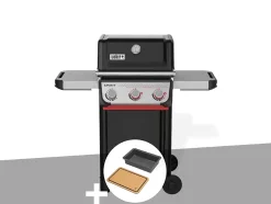 Barbecue à gaz Spirit E-325 + Bac et planche à découper Weber Works - Weber