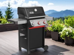 Barbecue à gaz Spirit E-325 + Bac et planche à découper Weber Works - Weber