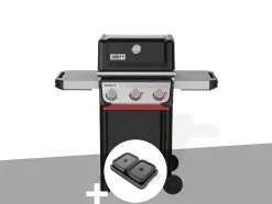 Barbecue à gaz Spirit E-325 + Kit de préparation et de service - Weber