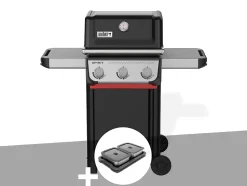 Barbecue à gaz Spirit E-310 + Kit de préparation et de service - Weber