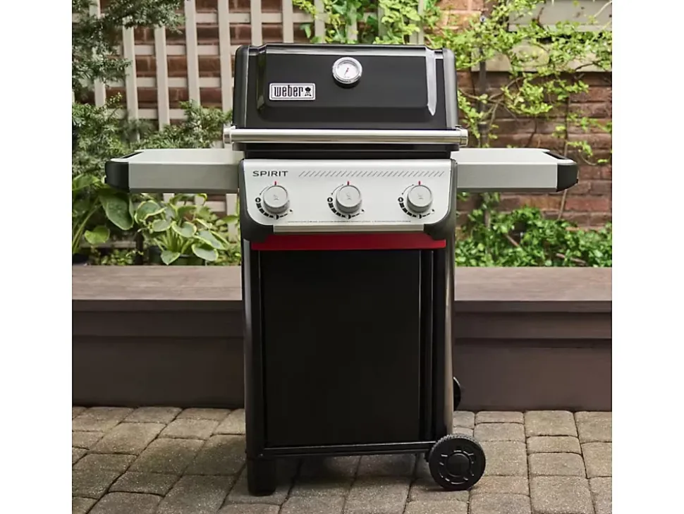 Barbecue à gaz Spirit E-310 + Set d'accessoires clipsables - Weber