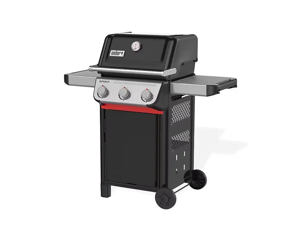 Barbecue à gaz Spirit E-310 + Set d'accessoires clipsables + Bac et planche à découper - Weber