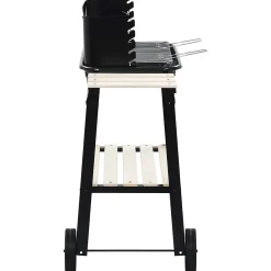 Barbecue au charbon de bois avec roulettes vidaXL