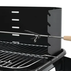 Barbecue au charbon de bois avec roulettes vidaXL