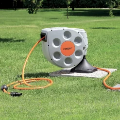 Base de fixation au sol pour dévidoir automatique Claber Rotoroll Evolution