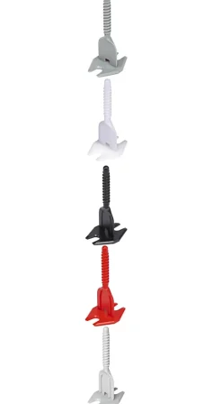 Base plate de nivellement Cyclone Level System 1,5 mm Rubi - lot de 300