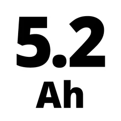 Batterie 5,2 Ah Power X-Change Plus Einhell (Temps de charge 80 min, Compatible avec tous les appareils Power X-Change)