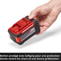 Batterie 5,2 Ah Power X-Change Plus Einhell (Temps de charge 80 min, Compatible avec tous les appareils Power X-Change)