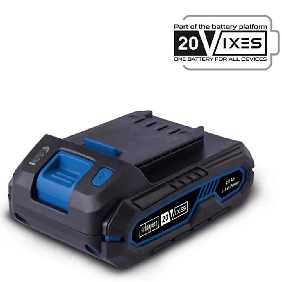 batterie 2.0Ah 20V - batterie universelle pour la gamme SCHEPPACH 20V IXES
