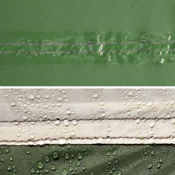 Bâche de camping vert 460x305x210 cm imperméable vidaXL