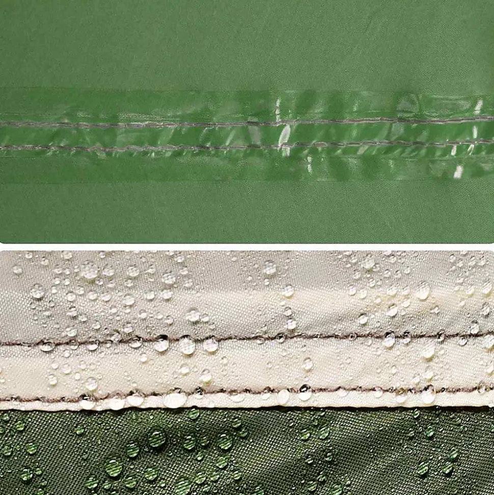 Bâche de camping vert 460x305x210 cm imperméable vidaXL