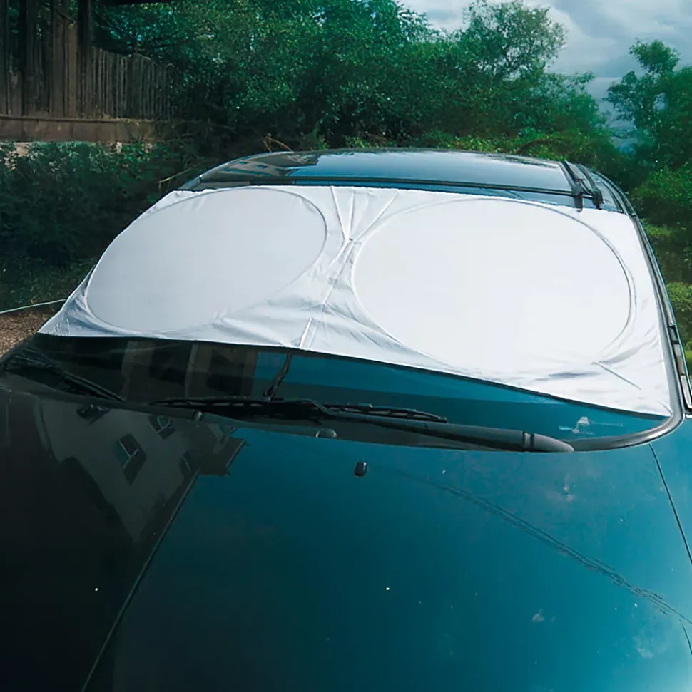 Bâche de protection pour voiture anti-givre et pare-soleil 150x70 cm