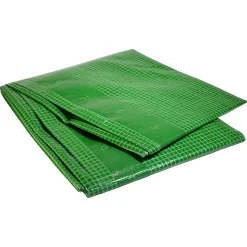 Bâche de Protection 3x4 m - TECPLAST - VR170MU - Bâche Armée Verte - Haute Qualité - Imperméable - Résistance Anti-UV