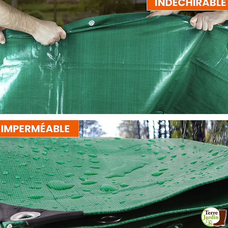 Bâche épaisse ultra résistante 240 g/m2