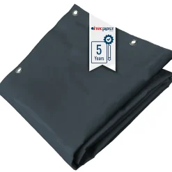 Bâche pour Carport 3x5 m Gris anthracite - Garantie 5 ans TECPLAST - LP506CP - Toile PVC étanche pour abri de voiture