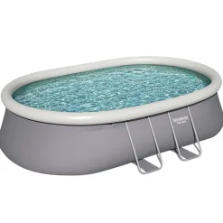 BESTWAY Piscine autoportante ovale Fast Set 549 x 366 x 122 cm avec filtration