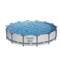 Bestway Piscine hors sol - Ronde - Steel Pro Max - 427 x 84 cm