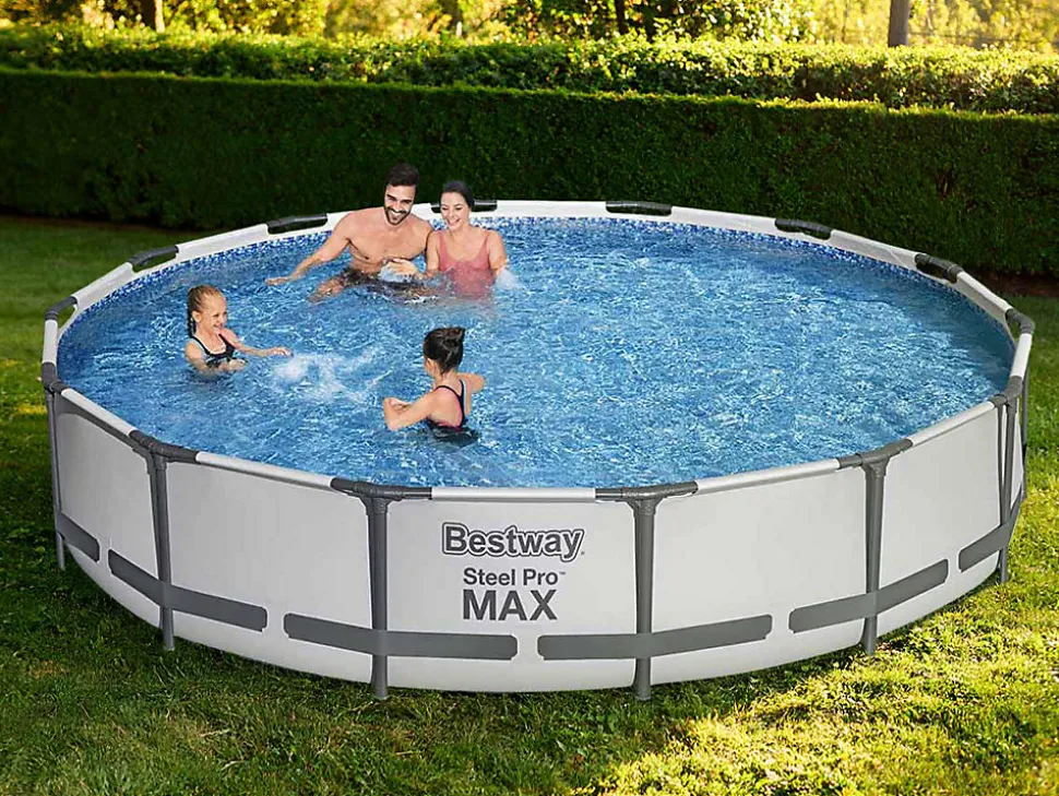 Bestway Piscine hors sol - Ronde - Steel Pro Max - 427 x 84 cm