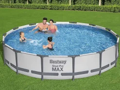 Bestway Piscine hors sol - Ronde - Steel Pro Max - 427 x 84 cm
