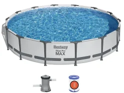 Bestway Piscine hors sol - Ronde - Steel Pro Max - 427 x 84 cm