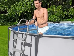 Bestway Piscine hors sol - Ronde - Steel Pro Max - 457 x 107 cm