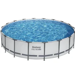 Bestway Piscine hors sol - Ronde - Steel Pro Max - 549 x 122cm