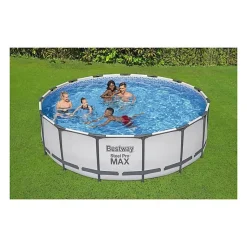 Bestway Piscine hors sol ronde Steel Pro Max 457 x 122 cm avec filtre à cartouche