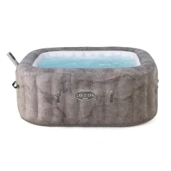 Bestway Spa gonflable carré Lay-Z-Spa Rome Smart AirJet EnergySense avec WiFi 4-6 personnes