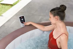 Bestway Spa gonflable rond Lay-Z-Spa Hawaii Smart AirJet EnergySense avec WiFi 4-6 personnes