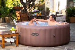 Bestway Spa gonflable rond Lay-Z-Spa Hawaii Smart AirJet EnergySense avec WiFi 4-6 personnes