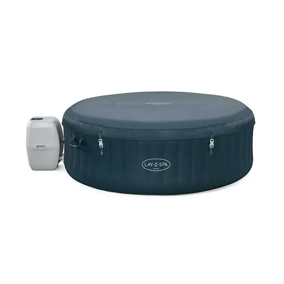 Bestway Spa gonflable rond Lay-Z-Spa Miami AirJet EnergySense 4-6 personnes