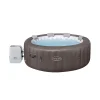 Bestway Spa gonflable rond Lay-Z-Spa Dominica Smart HydroJet Wifi 4-6 personnes