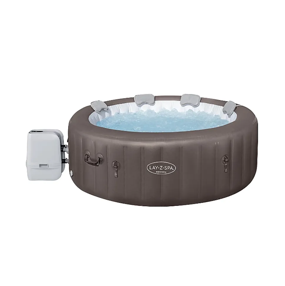 Bestway Spa gonflable rond Lay-Z-Spa Dominica Smart HydroJet Wifi 4-6 personnes