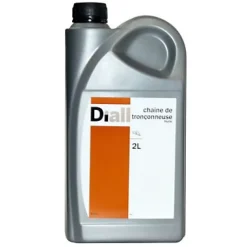 Bidon d'huile pour chaîne de tronçonneuse Diall 2L