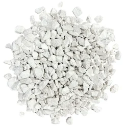 Big Bag de +/- 750KG - 10M2 Gravillon Calcaire SUPER Blanc 6/14 mm - Livraison STANDARD