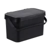 Boite à Compost pour cuisine 5 litres - Noir