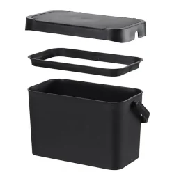 Boite à Compost pour cuisine 5 litres - Noir