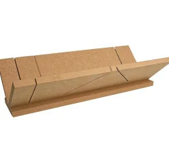 Boite à coupe pour moulure 51 cm marron