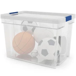 Boite en plastique Xago transparent 68 L (XL)