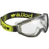Bollé GLOBE GLOBEN10W - Lunettes-masque transparent aéré, monture légèrement translucide, vision panoramique (pack 35)