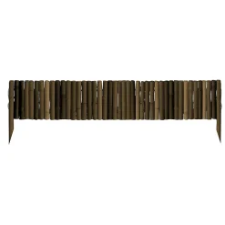 Bordure à planter bambou noir 120 x 20 cm