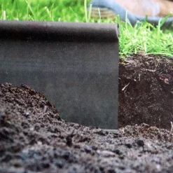 Bordure de jardin grise - 12,5 cm x 18 mètres - GT GARDEN