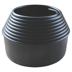 Bordure de jardin noir en plastique Klikstrom L.600 x H.10 cm