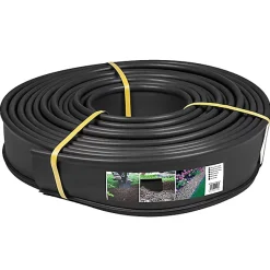 Bordure de jardin noire - 12,5 cm x 18 mètres - GT GARDEN