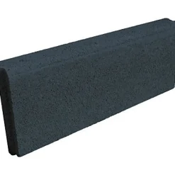 Bordure droite noire 50 x 20 cm, ép.5 cm
