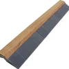 Bordure pour dalle bois clipsable XTiles - 118 x 19,5 cm - Brun