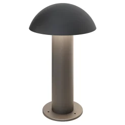 Borne Callery taille S LED intégrée 600lm 12W IP44 GoodHome gris anthracite