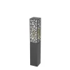 Borne d'extérieur moderne noire 60 cm IP44 - Nicole