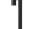 Borne extérieur ARNE-LED en acier avec 1xGU10 - Noir - Lucide